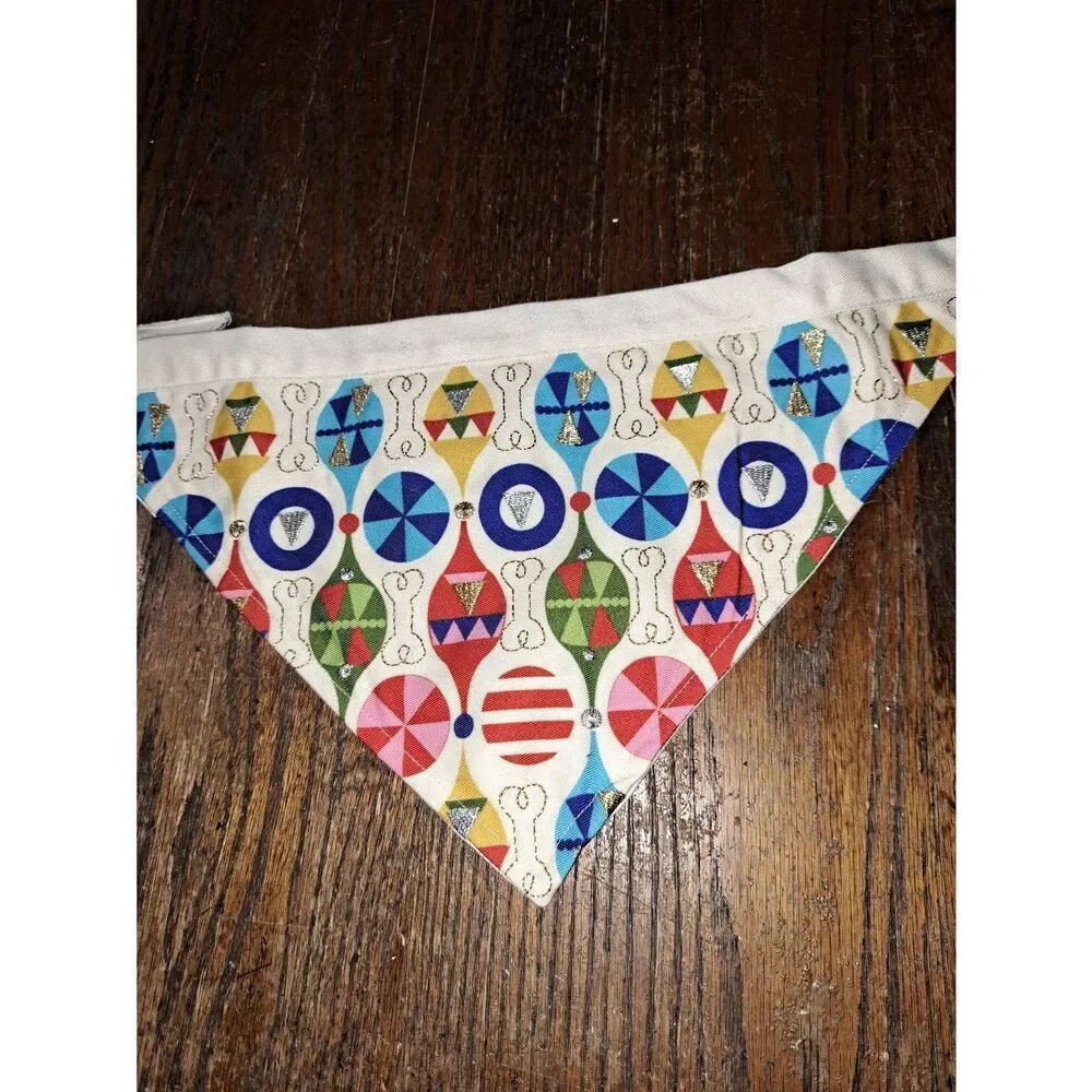 New L/XL International Pet Supplies Christmas Holiday Dog Canine Neck Bandana